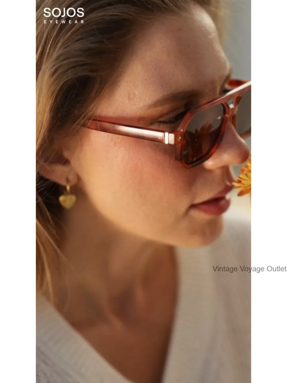Vintage Retro Square Aviator Sunglasses Men Women Polarized UV400